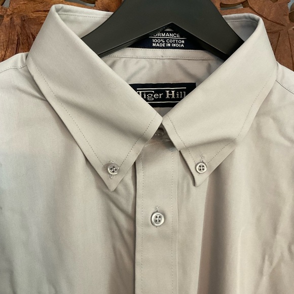 Tiger Hill Beige Button-Up Shirt NEW - Picture 4 of 7